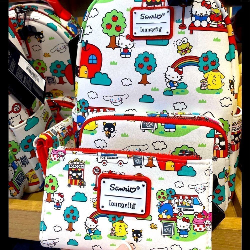 Brand New Universal‎ Studios EXCLUSIVE Hello Kitty Loungefly Backpack PLU…